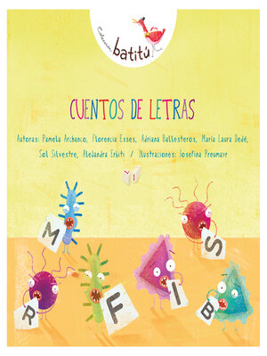 cover image of Cuentos de letras